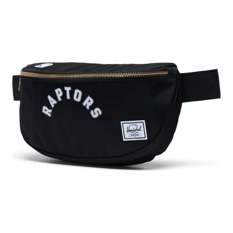 Herschel NBA Collaboration Polyester Fanny Pack Sling Bag Crossbody Bag Medium Size Unisex Black-0