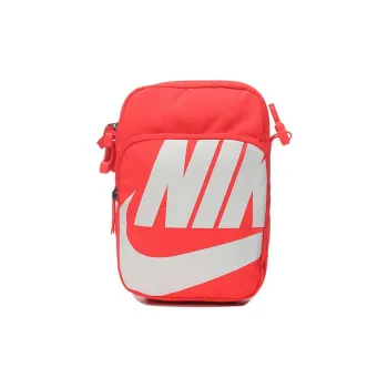 Nike Heritage Polyester Shoulder Bag, Crossbody Bag Unisex Red
