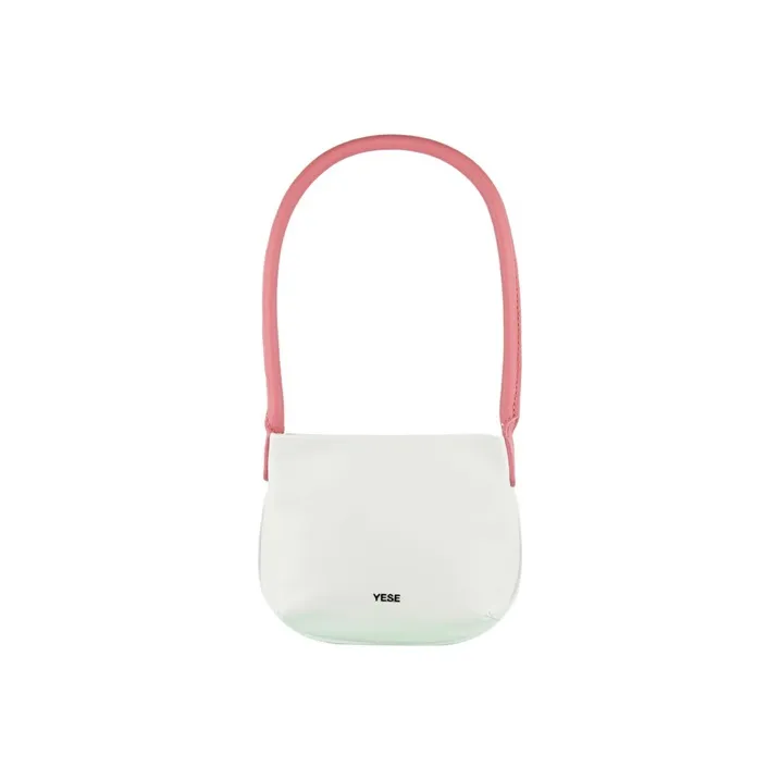 YESE STUDIO Nylon Shoulder Bag Regular Women's Cherry Blossom Pink & White-0