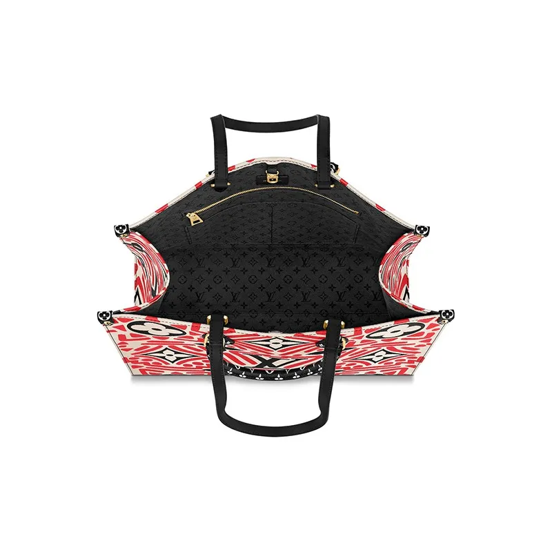 LOUIS VUITTON Crafty Onthego Gm Cream/Red-2