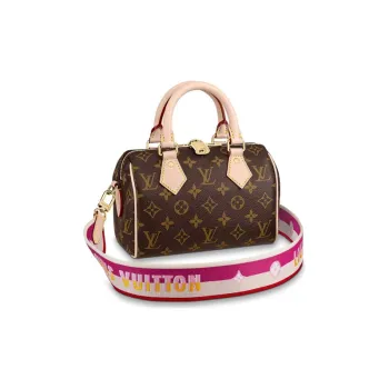 LOUIS VUITTON Speedy Bandouliere 20 Monogram Fuchsia