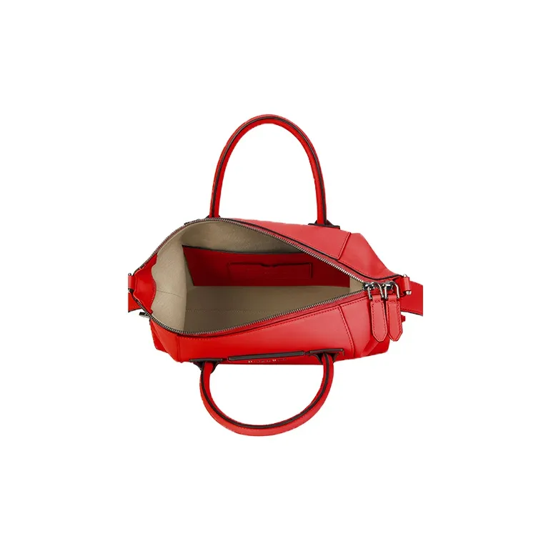 GIVENCHY Antigona Soft Smooth Leather Handbag Shoulder Bag Crossbody Bag Women's Red-4