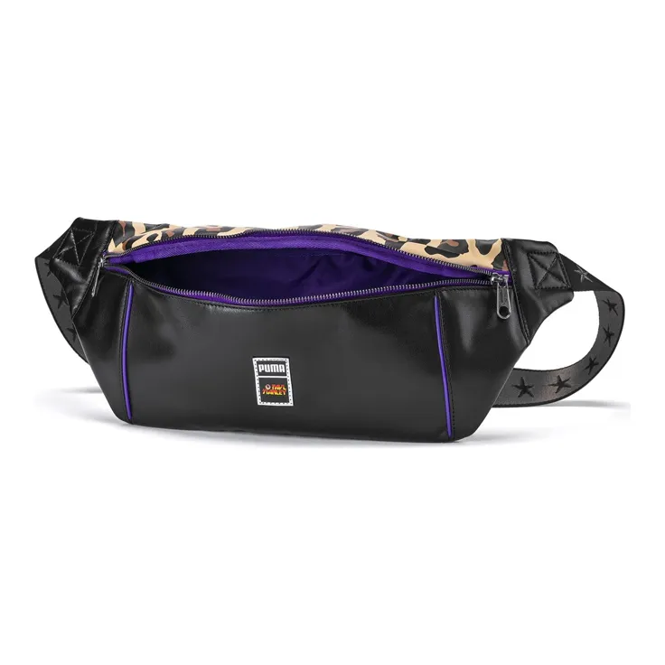 PUMA X PAUL STANLEY Collaboration Polyester Fanny Pack Regular Unisex Black-2