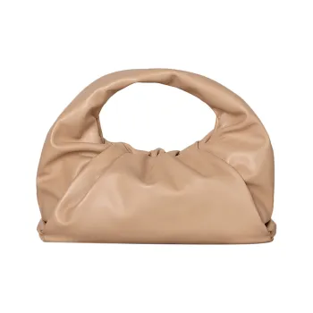 Bottega Veneta Calfskin Handbag Women's Beige