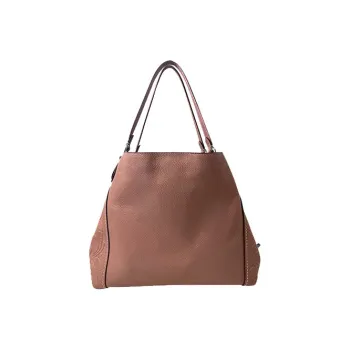COACH Edie Cow Leather Shoulder Bag, Handbag Women's Pink