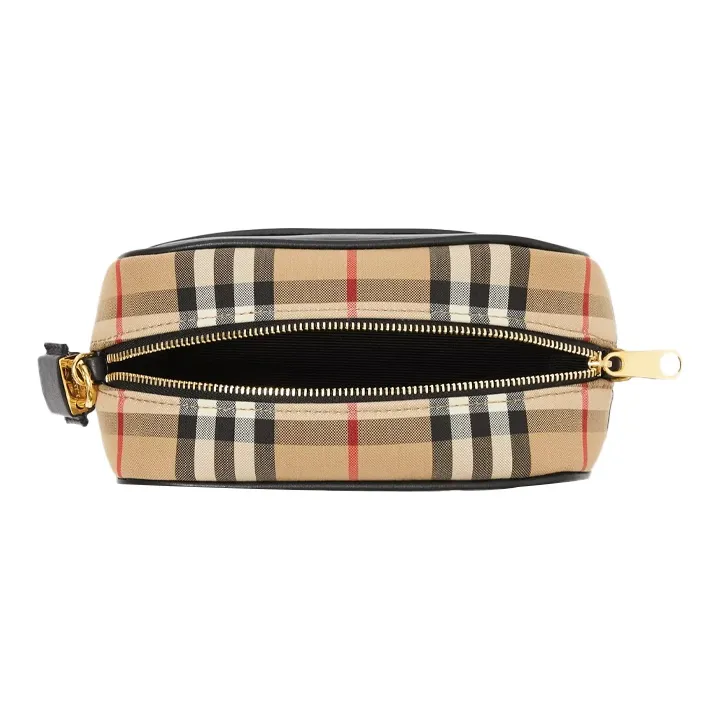 Burberry Cube Leather Bowling Bag, Cubic Bag, Crossbody Bag, Shoulder Bag Women's-4
