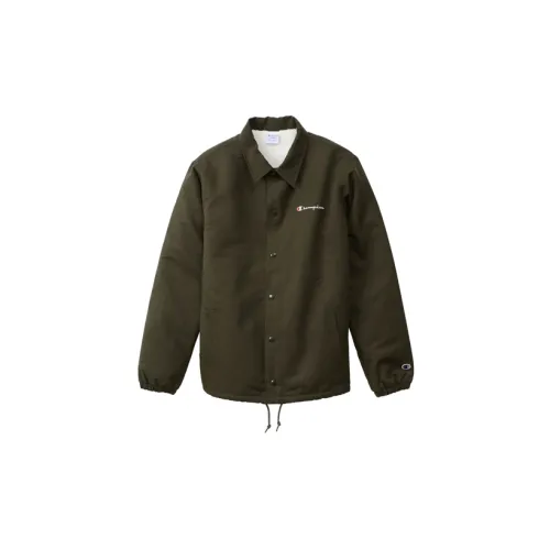 Champion Velvet Jackets Unisex Army Green