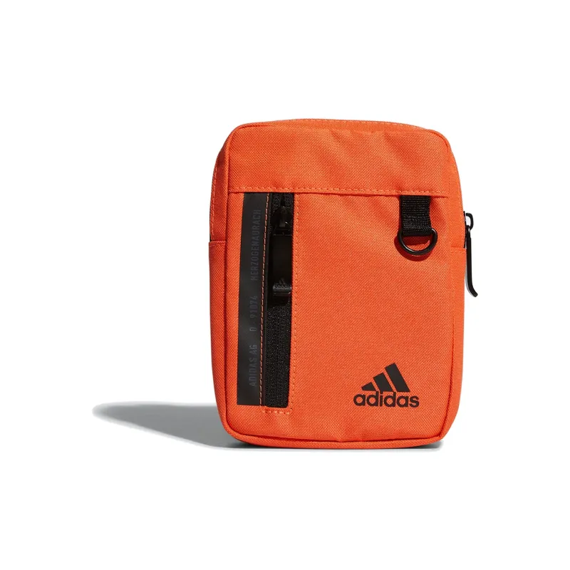 Adidas Recycled Material Polyester Crossbody Bag Shoulder Bag Regular Unisex Orange Yellow-0