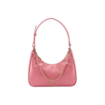 VICTORIA·HYDE Artificial Leather Underarm Crescent Bag, Shoulder Bag Regular Women's Pink