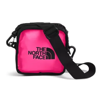 THE NORTH FACE Explorer Collection Polyester Nylon Fabric Crossbody Bag Unisex Fuchsia