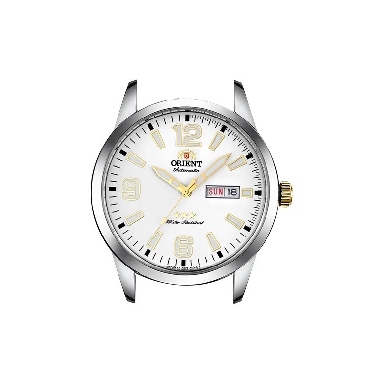 ORIENT Classic Collection Mechanical Movement Metal Strap Watch Men's Watches White Dial-5