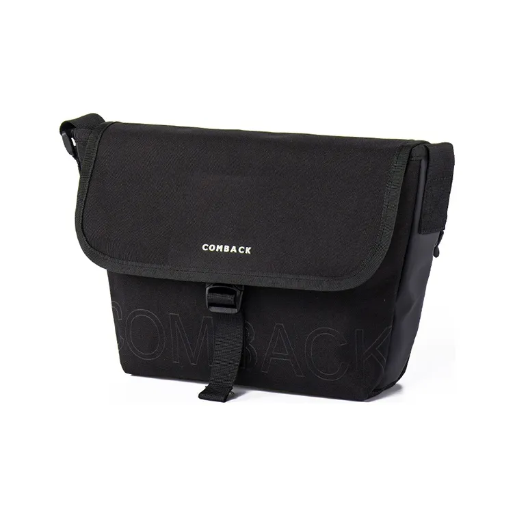 COMBACK Polyester Messenger Bag, Shoulder Bag, Crossbody Bag Trumpets Unisex Black-0