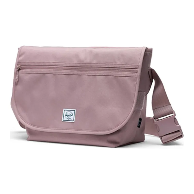 Herschel Cotton Messenger Bag Shoulder Bag Crossbody Bag Regular Women's Classic Gray Rose-1
