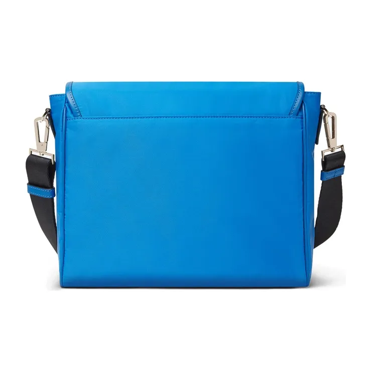 VERSACE La Medusa Fabric Messenger Bag Shoulder Bag Crossbody Bag Men's Blue-2