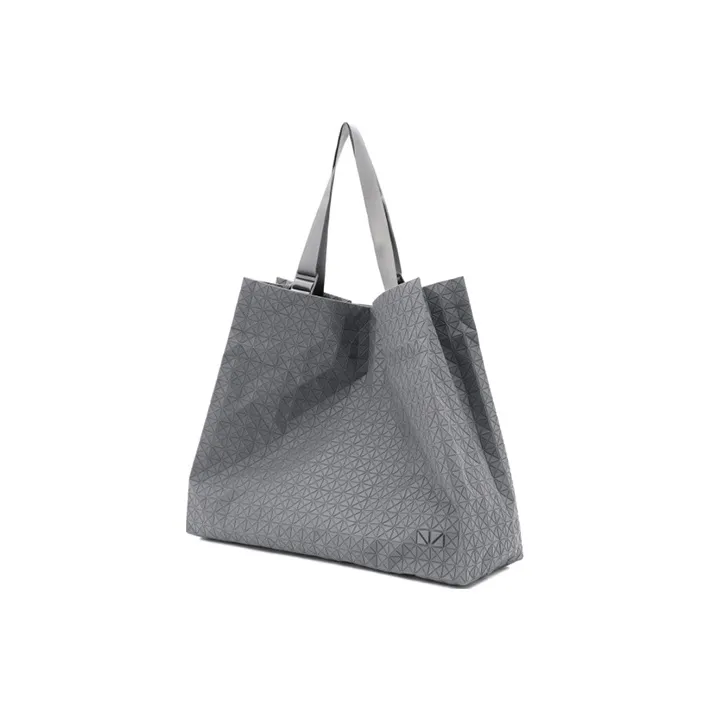 ISSEY MIYAKE KuroCart Nylon Fabric One Shoulder Handbags Large Size Unisex Light Gray-5