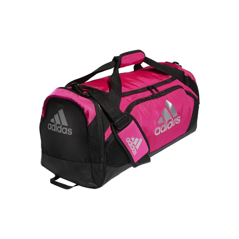 Adidas Team Issue Medium Duffel Bag Bright Pink-1