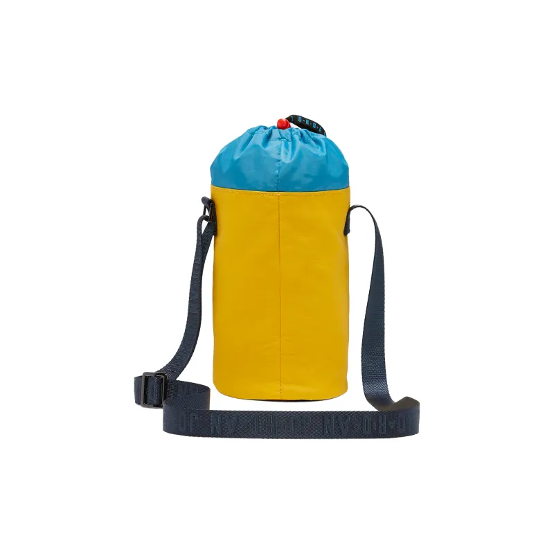 Jordan Cotton Water Bottle Bag, Shoulder Bag, Crossbody Bag Regular Unisex Blue & Yellow-3