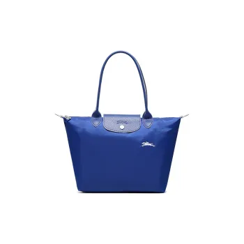 LONGCHAMP Le Pliage Club Polyurethane Shoulder Bag, Crossbody Bag, Handbag Regular Women's Blue