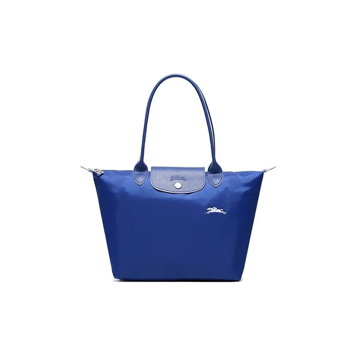 LONGCHAMP Le Pliage Club Polyurethane Shoulder Bag, Crossbody Bag, Handbag Regular Women's Blue-0