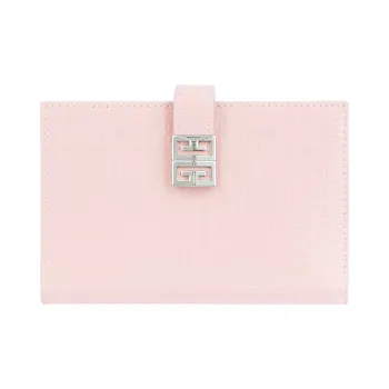 GIVENCHY 4G Calfskin Wallet Women's Pink