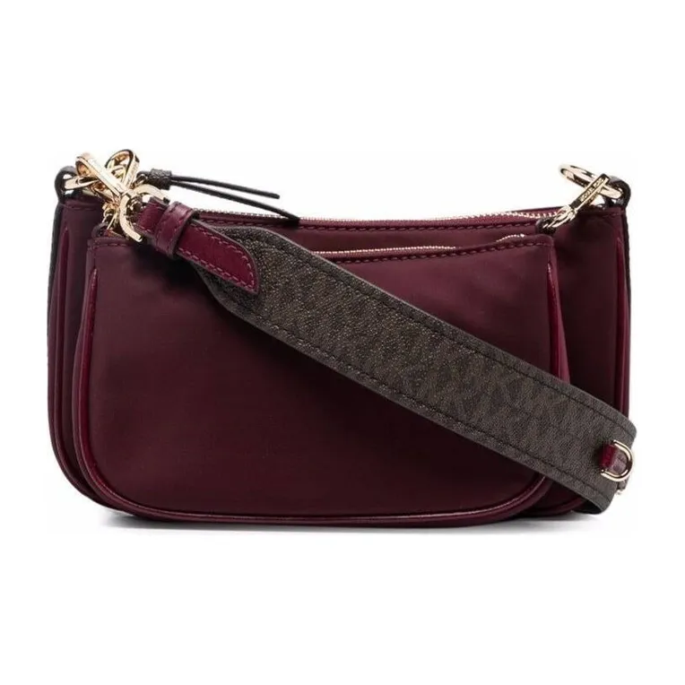 MICHAEL KORS Jet Set Nylon Fabric 3 in 1 Shoulder Bag, Crossbody Bag Women's Red-0