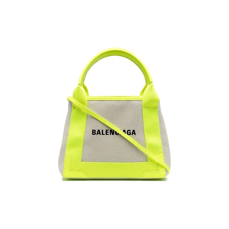 Balenciaga Canvas Bag, Crossbody Bag, Handbag Women's Yellow-0