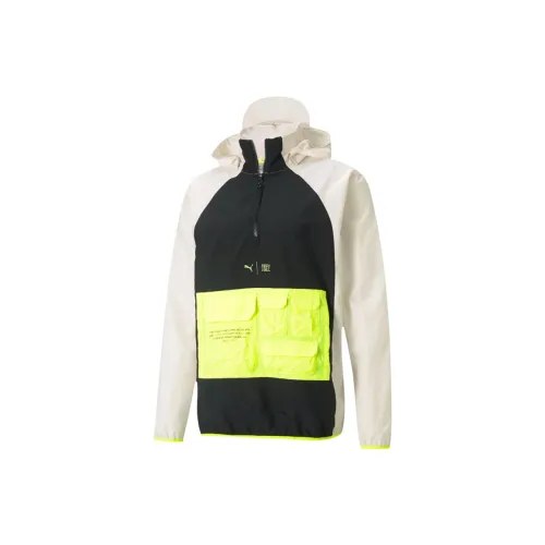 PUMA Train First Mile Jackets Men Off White