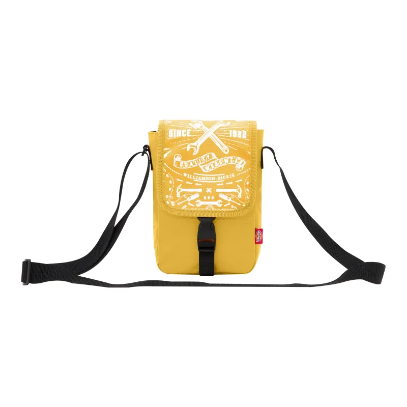 Dickies Polyester Lining Crossbody Bag Regular Unisex Yellow-0