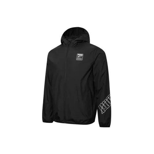 PUMA WINDBREAKER Jackets Men Black