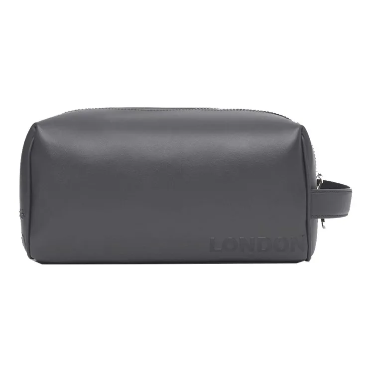 Burberry Horseferry Leather Storage Bag Storage Bags Coin Purse Clutch Men's Pastel Pink Gray-3