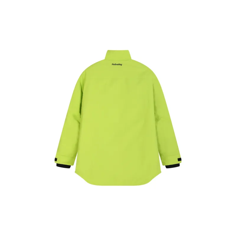 Nobaday X PEAK Puffer Jackets Men Lime Green-1