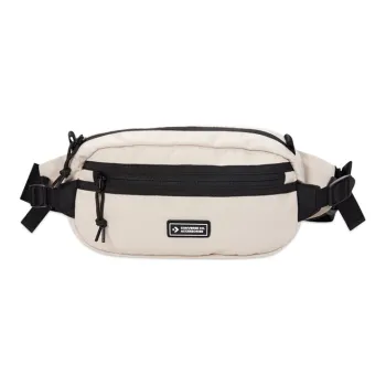 Converse Polyester Crossbody Bag Shoulder Bag Sling Bag Fanny Pack Regular Unisex Light Khaki