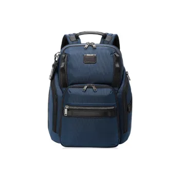 TUMI Alpha Bravo Nylon Backpack Men's Blue