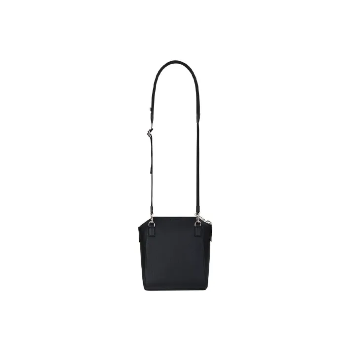 GIVENCHY Antigona Grained Leather Messenger Bag Shoulder Bag Crossbody Bag Men's Black-1