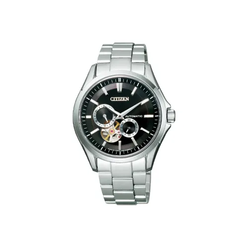 CITIZEN Automatic Mechanical Watch NP1010-51E Silver/Black