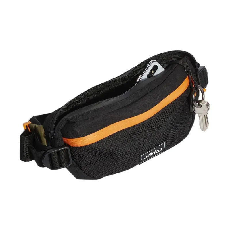 Adidas Neo Polyester Sling Bags One Shoulder Crossbody Fanny Pack Unisex Black-2