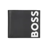 HUGO BOSS Goatskin Wallet Men's Black