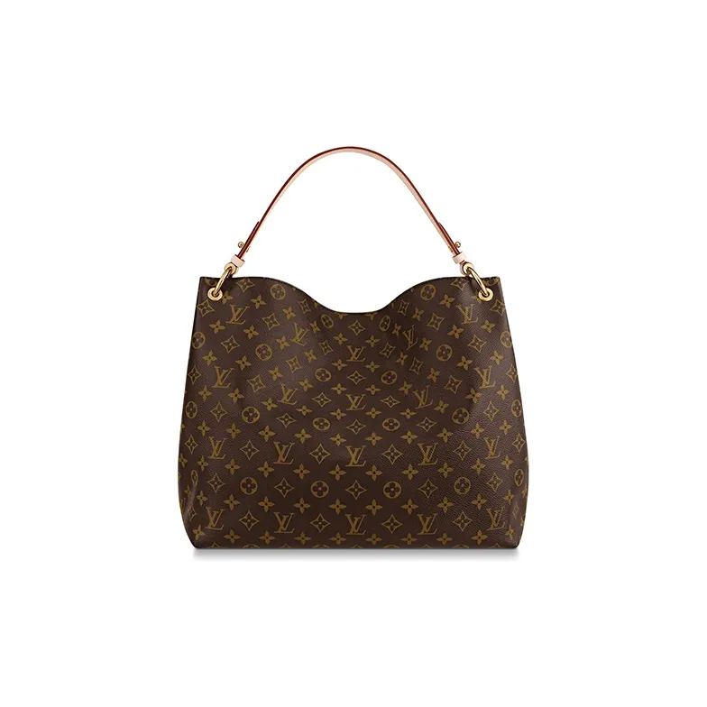 LOUIS VUITTON Tote Graceful Monogram Mm Brown-2