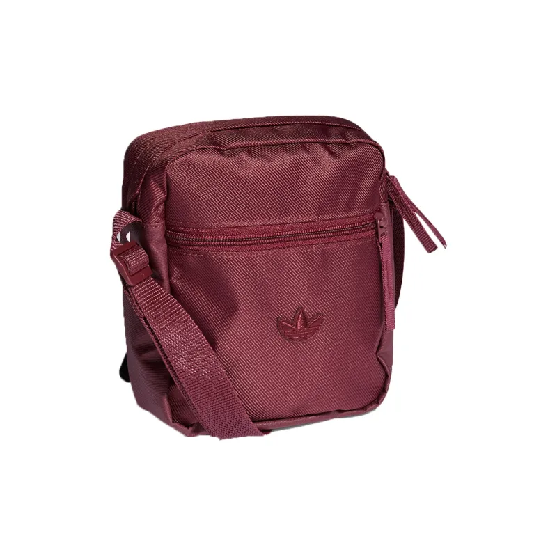 Adidas Originals Recycled Polyester Sports Bag, Shoulder Bag Unisex Victory Red-3