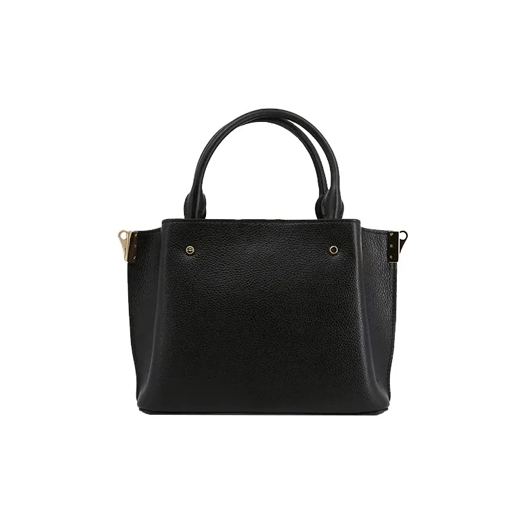 MICHAEL KORS MICHAEL KORS Luggage Collection Cow Leather Tote Bag Shopping Bag Handbag Small Size Women's Black-3