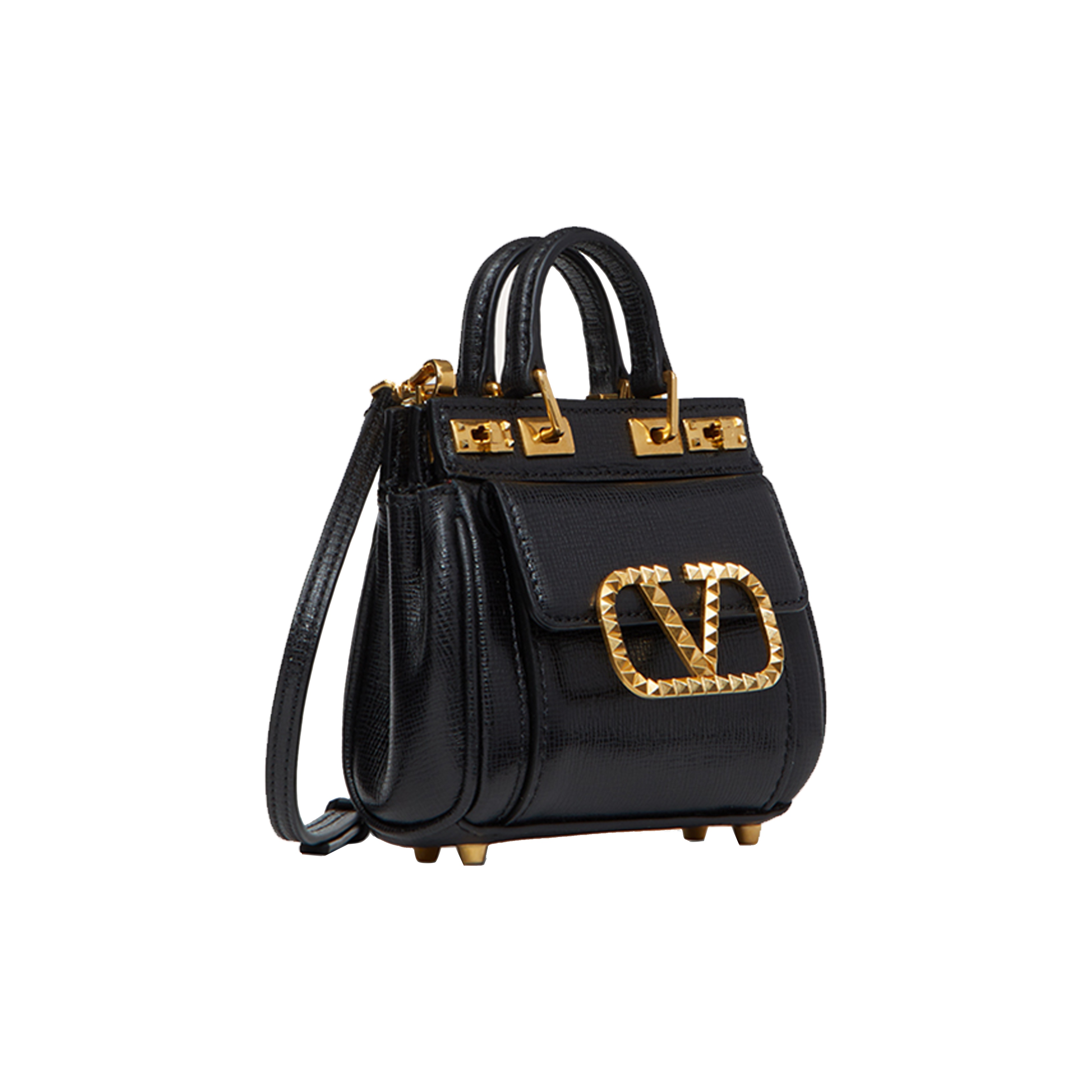 ★人気★【VALENTINO】★ROCKSTUD ALCOVE GRAIN CALF SKIN BAG★ Valentino - Valentino Garavani - Leather medium Rockstud