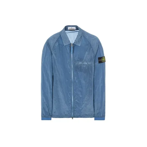 STONE ISLAND Jackets Men Blue