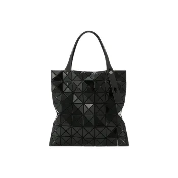 ISSEY MIYAKE Prism PVC One Shoulder Handbags Women's Black