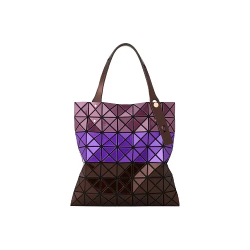 ISSEY MIYAKE Prism PVC Tote Bag Shopping Bag Handbag Shoulder Bag Regular Women's Dark Reddish Purple
