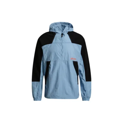 Adidas Originals Clover Series Jackets Men Sky Blue