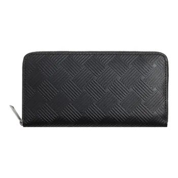 Bottega Veneta Bottega Veneta Luggage Collection Leather Wallet Men's Black
