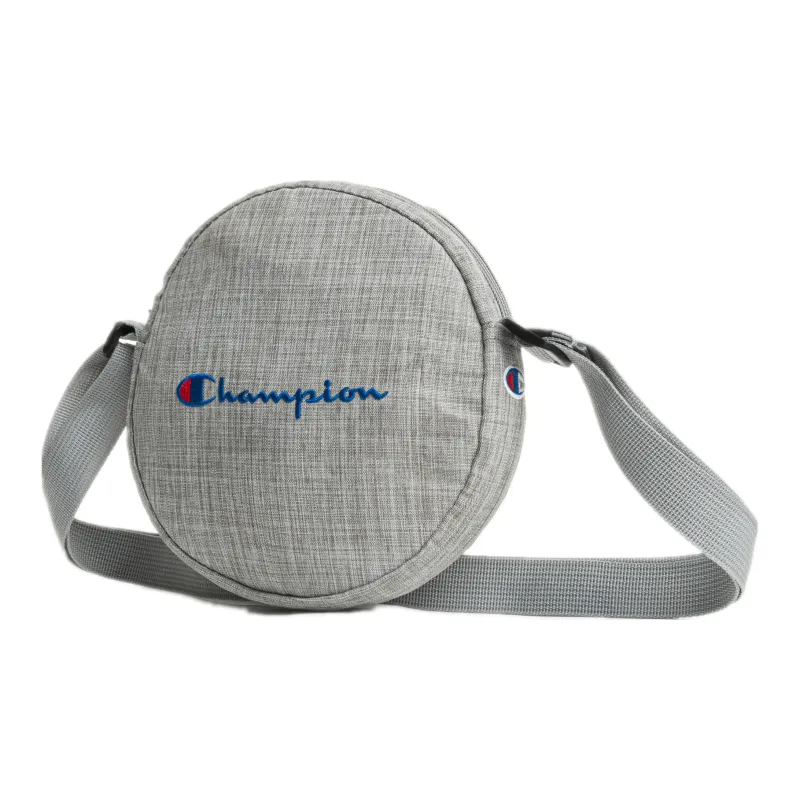 Champion Fabric Crossbody Bag Unisex Light Gray-1