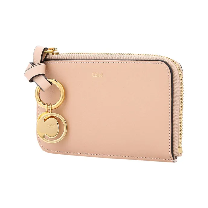 Chloe Chloé Bags Cow Leather Coin Purse Women's Pink-1