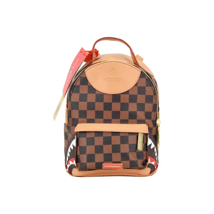 SPRAYGROUND Polyurethane Backpack Regular Unisex Brown-0