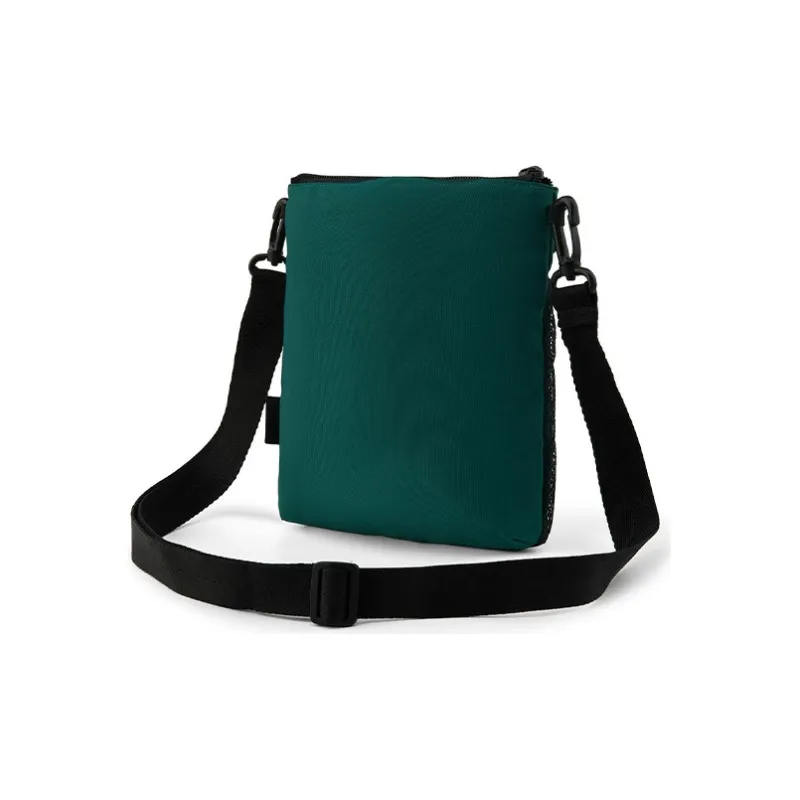 Vans Polyester Shoulder Bag, Crossbody Bag Regular Unisex Green-2